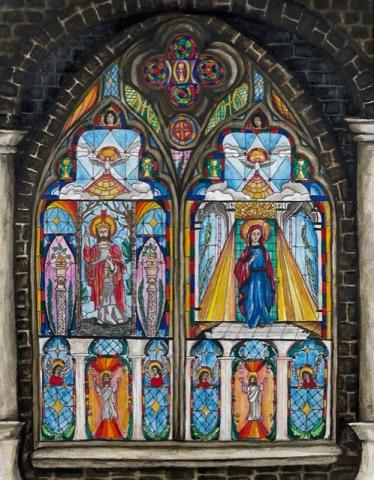 Cathedral by Leah Crowson