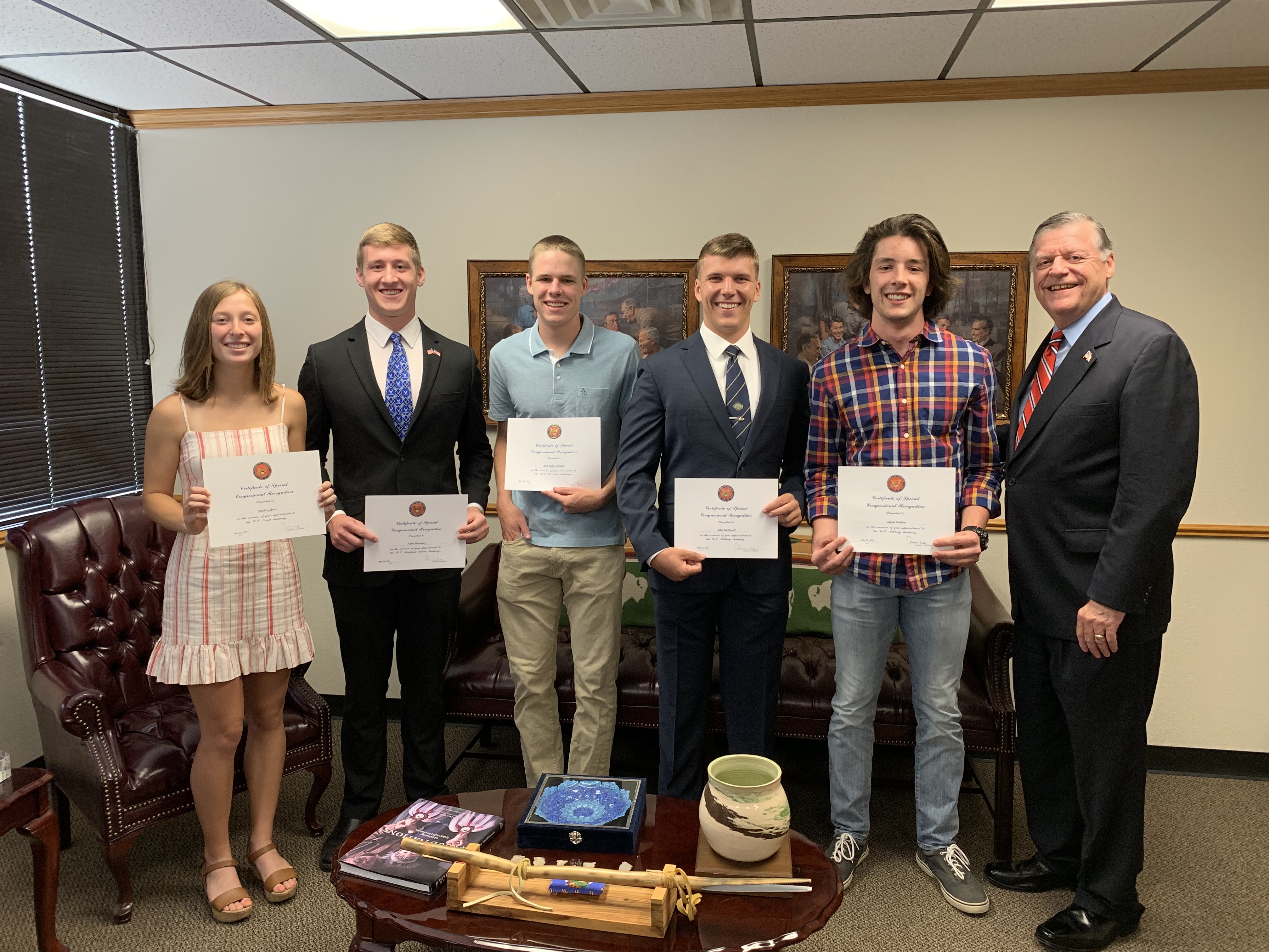 Fourth District academy appointees for 2019