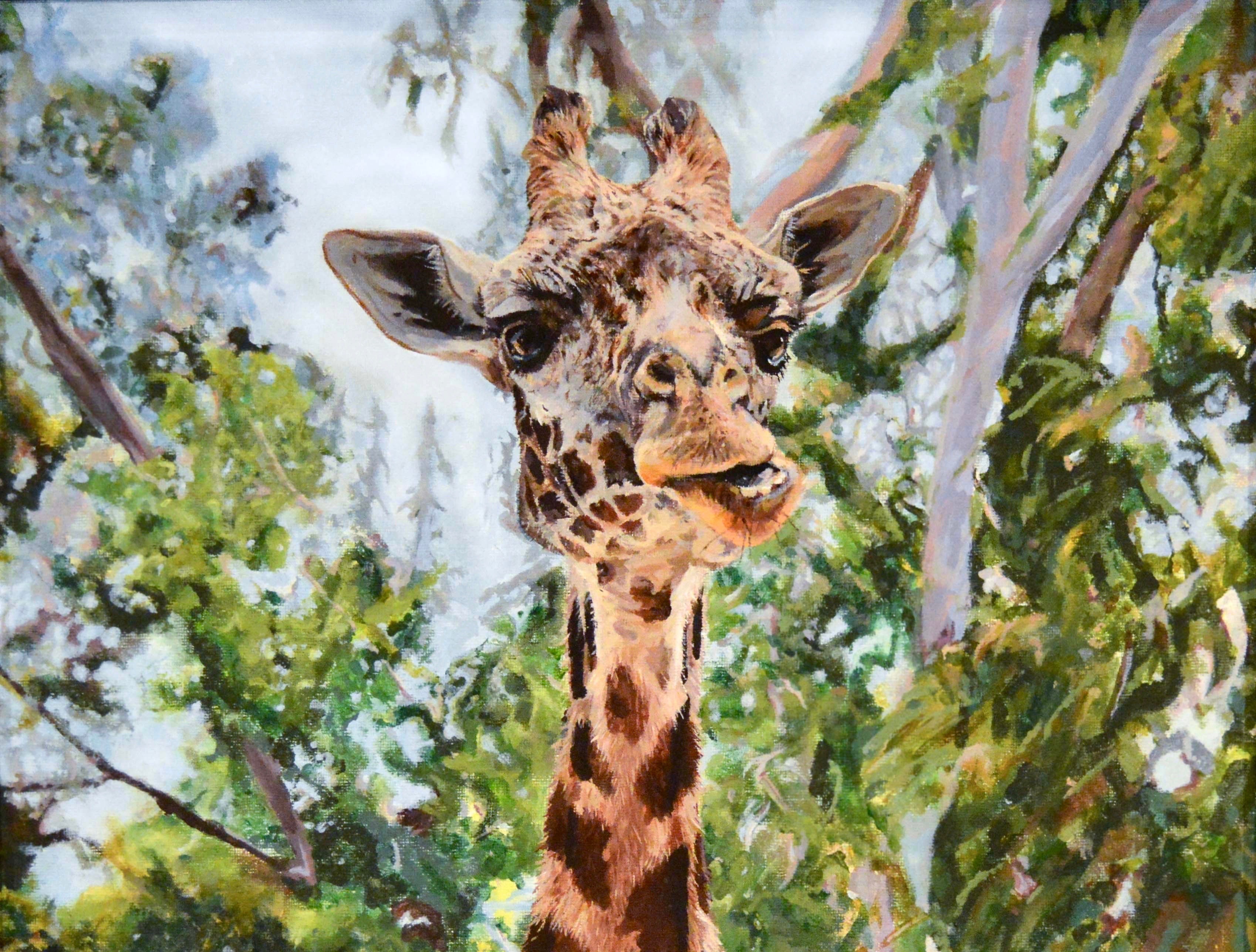 Sarah Skaggs of Latta is the 2019 runner-up winner of the Congressional Art Competition for the Fourth District. Pictured above is her painting, Acacia