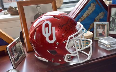 OU Helmet